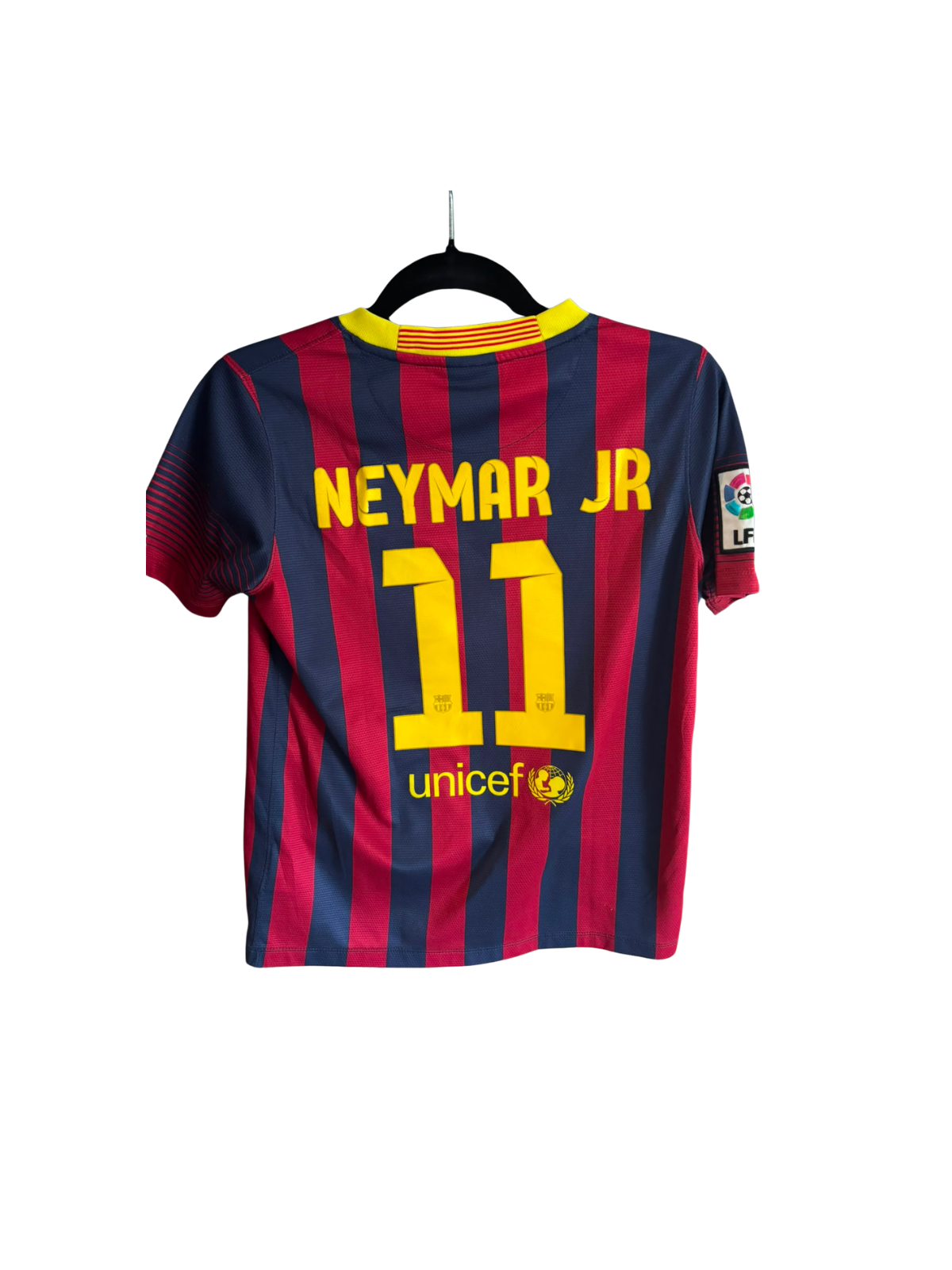 FC Barcelona Thuisshirt 2013-2014 #11 Neymar Kids (152) (9/10)