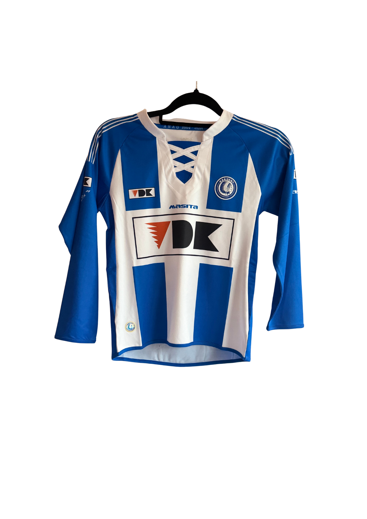 K.A.A. Gent Thuisshirt 2014-2015 Kids (140 & 152) (10/10)