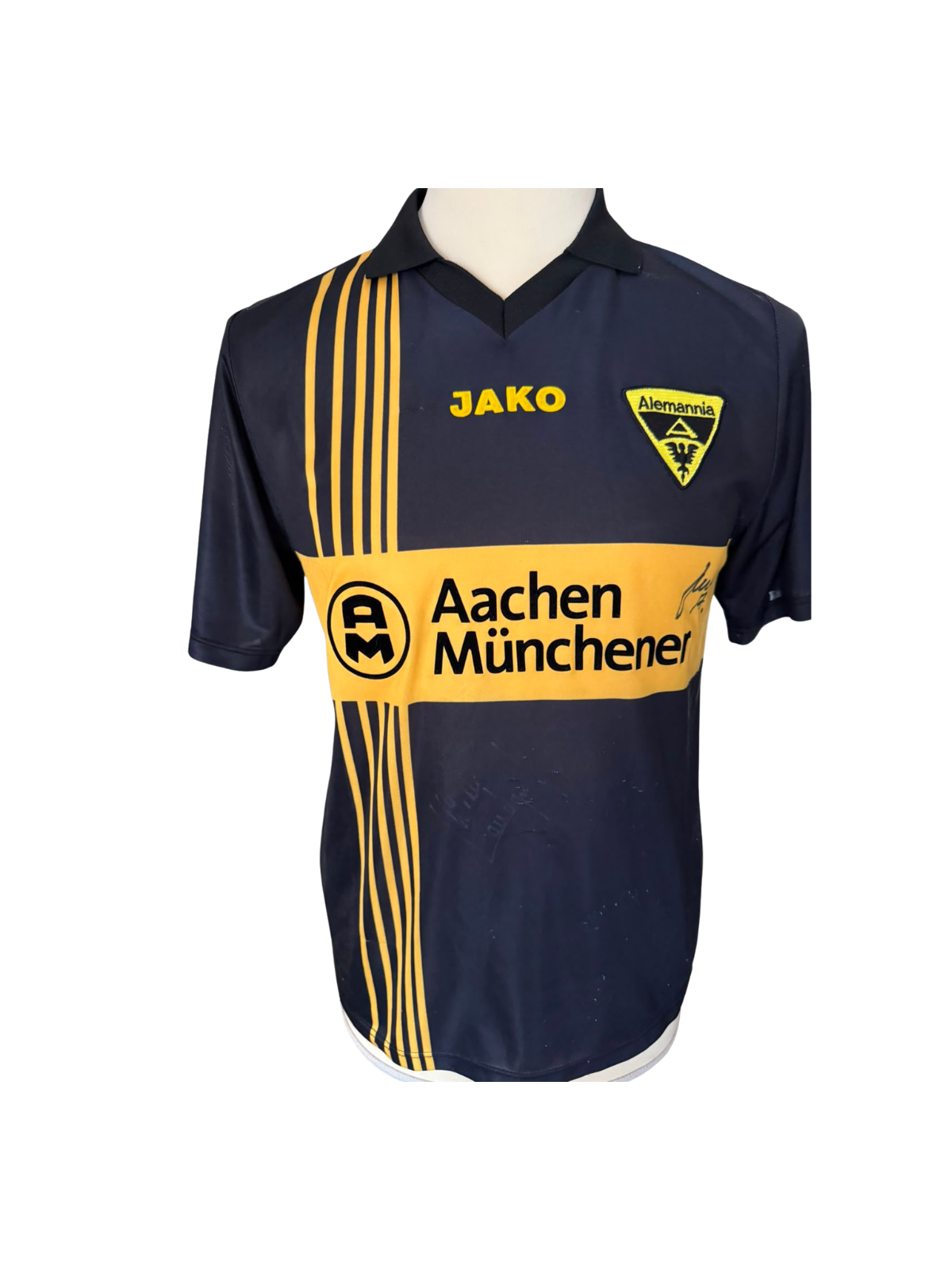 Alemannia Aachen Thuisshirt 2005-2006 Signed (S) (6/10)