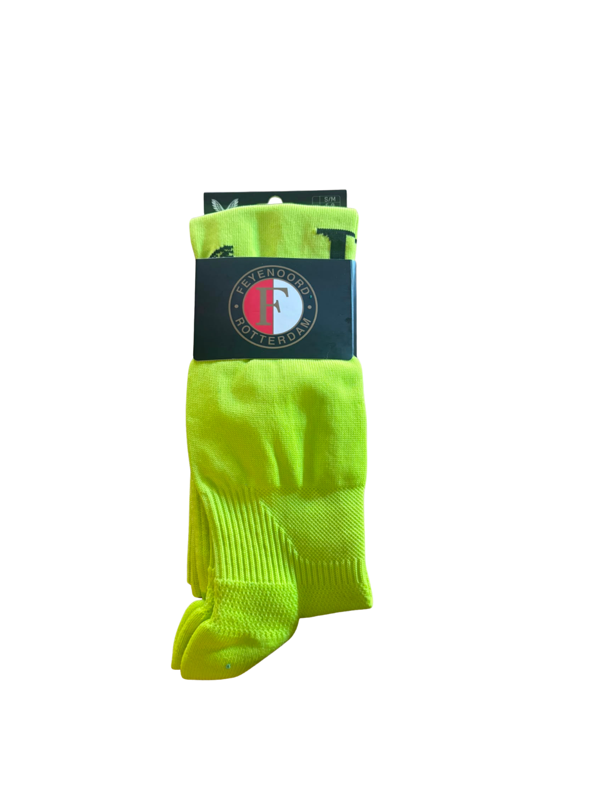 Feyenoord Voetbalsokken Lime BNWT (39-43) (10/10)