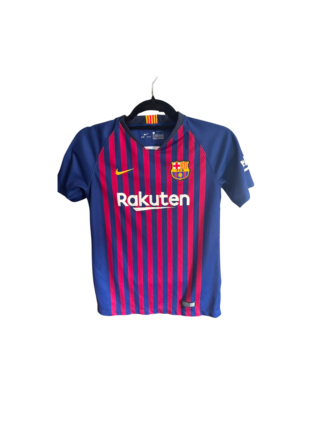 FC Barcelona Thuisshirt 2017-2018 #10 Messi Kids (152) (7/10)