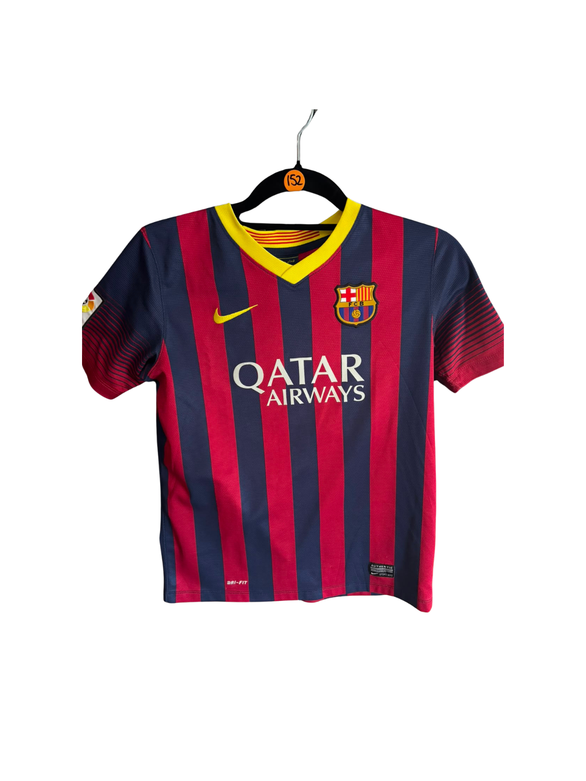 FC Barcelona Thuisshirt 2013-2014 #11 Neymar Kids (152) (9/10)