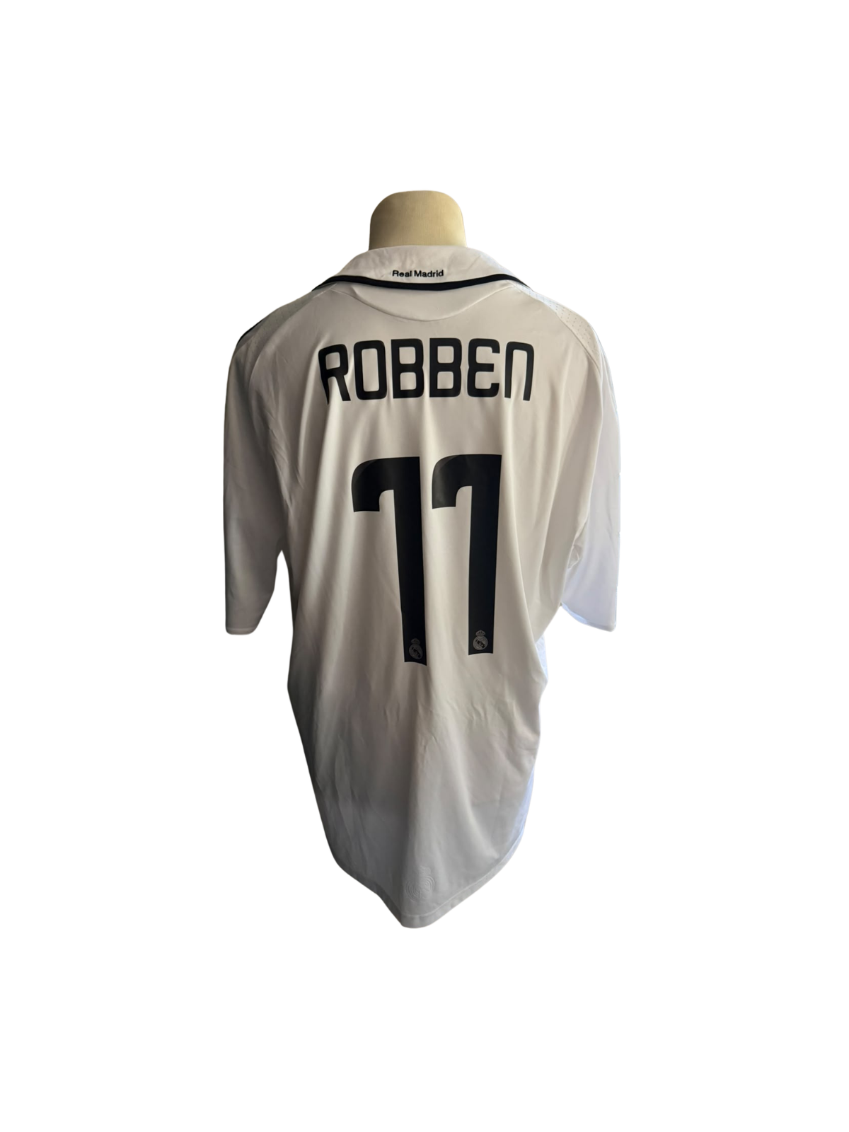 Real Madrid Thuisshirt 2008-2009 #11 Robben (2XL) (9/10)