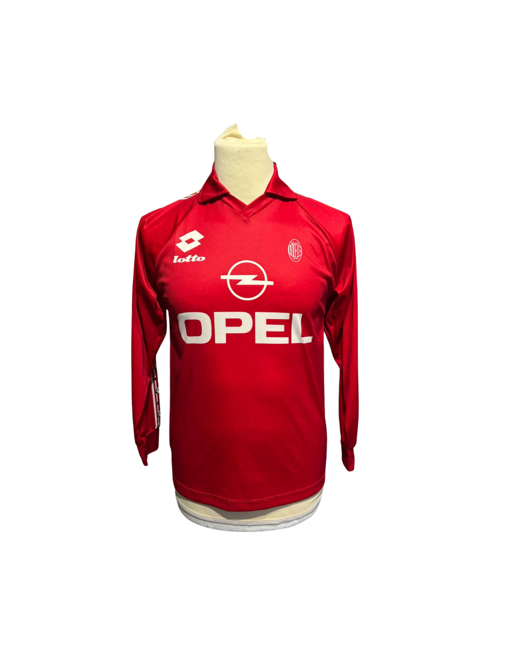 AC Milan Warmloopshirt 1995 LS (XS) (8/10)