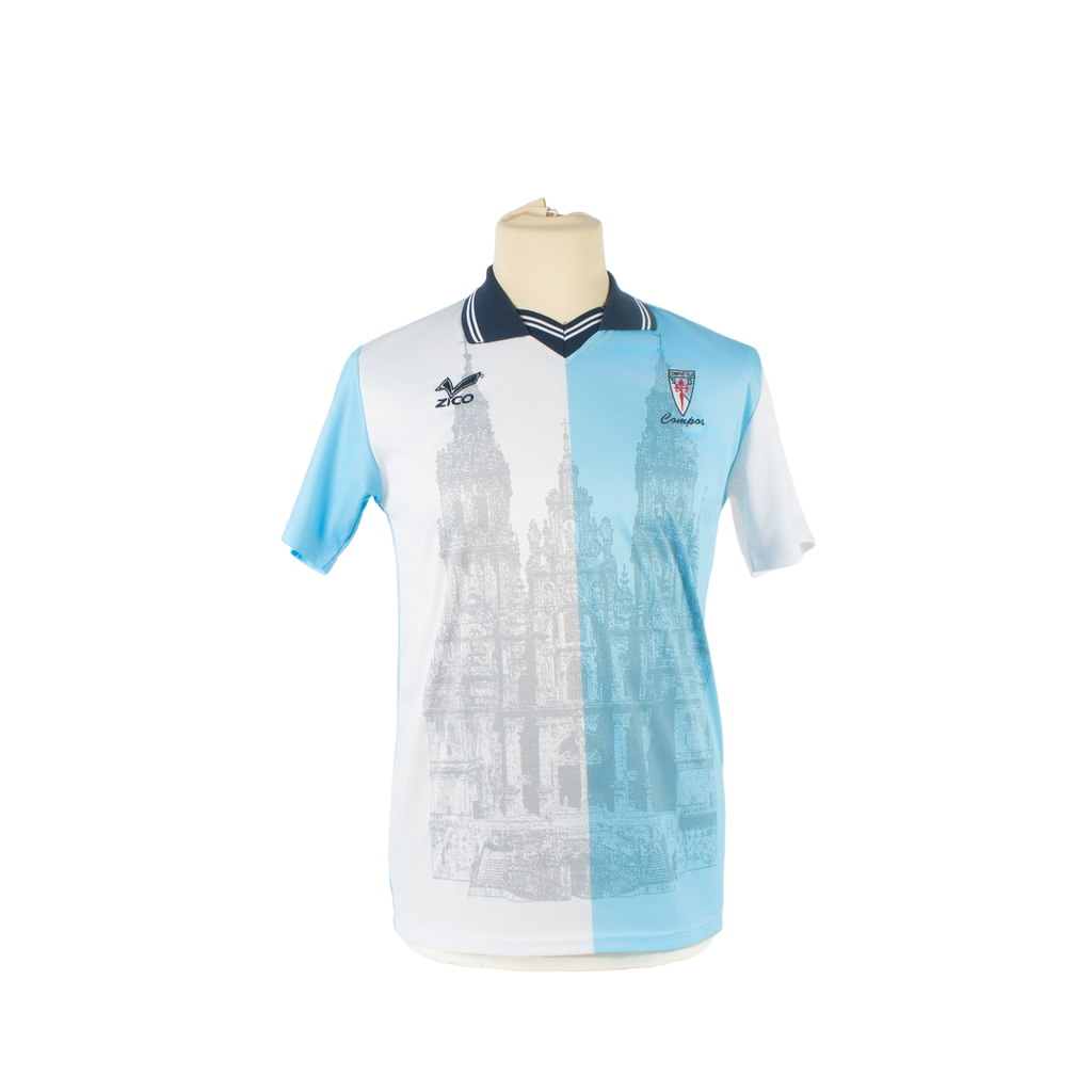 SD Compostela Thuisshirt 1999-2001 (M) (8/10)