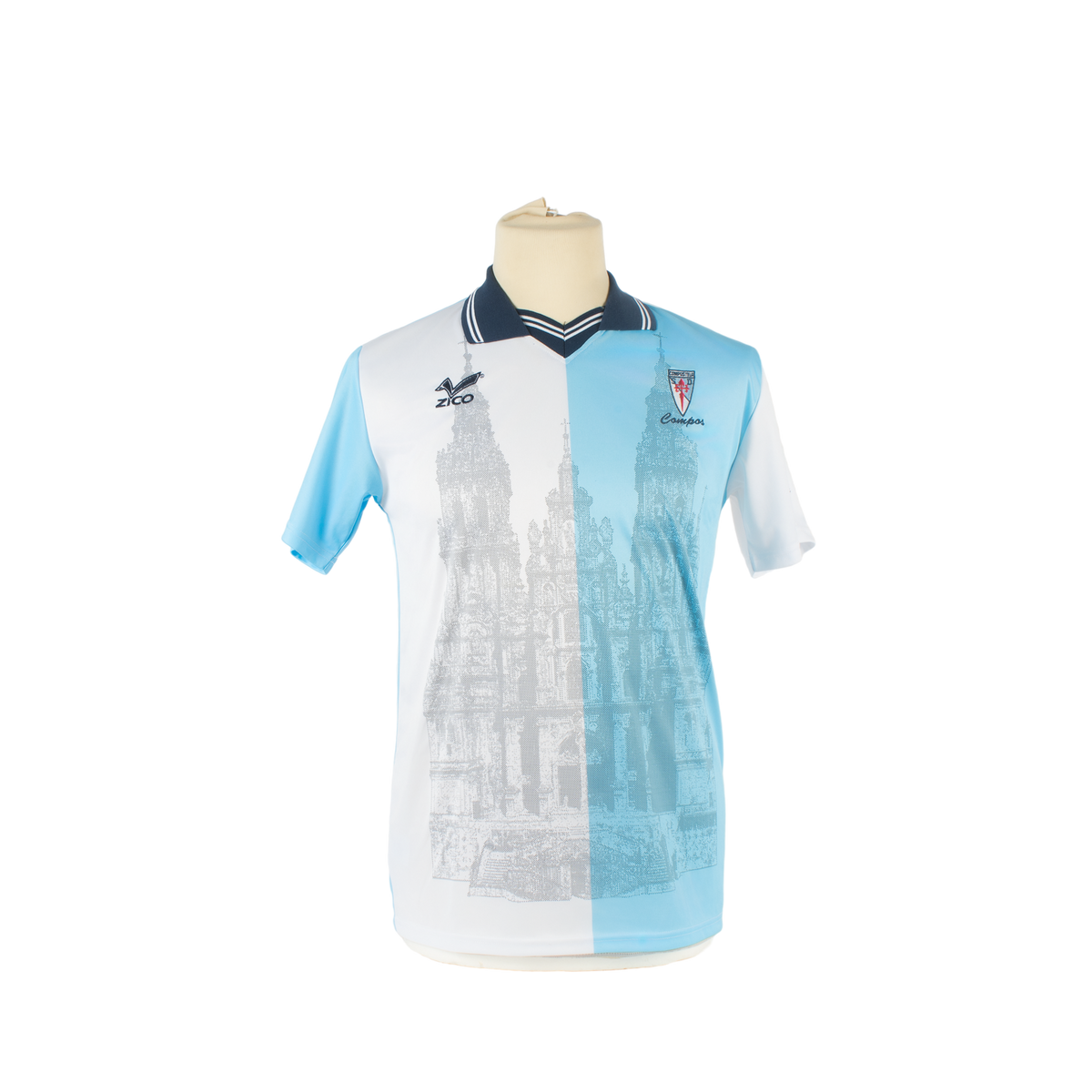 SD Compostela Thuisshirt 1999-2001 (M) (8/10)