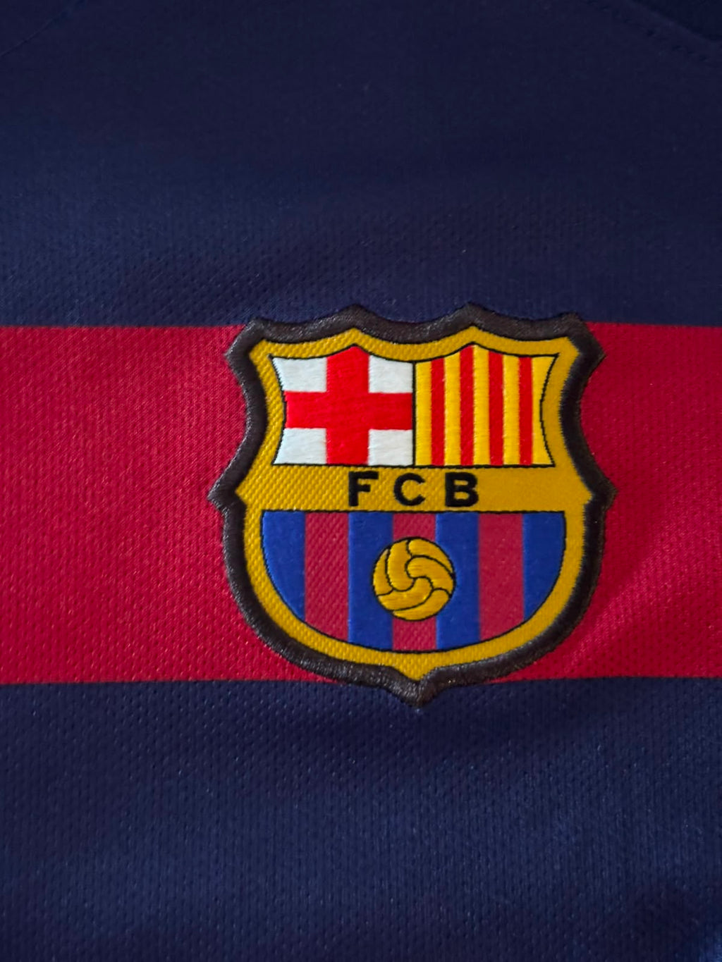 FC Barcelona Thuisshirt 2015-2016 Kids (140) (8/10)