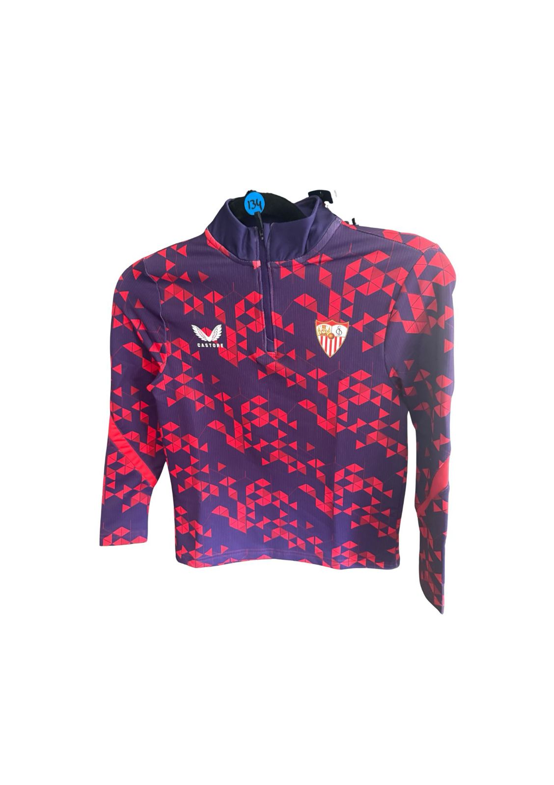 Sevilla 1/4 zip Matchday 2024-2025 Kids (134) (10/10)