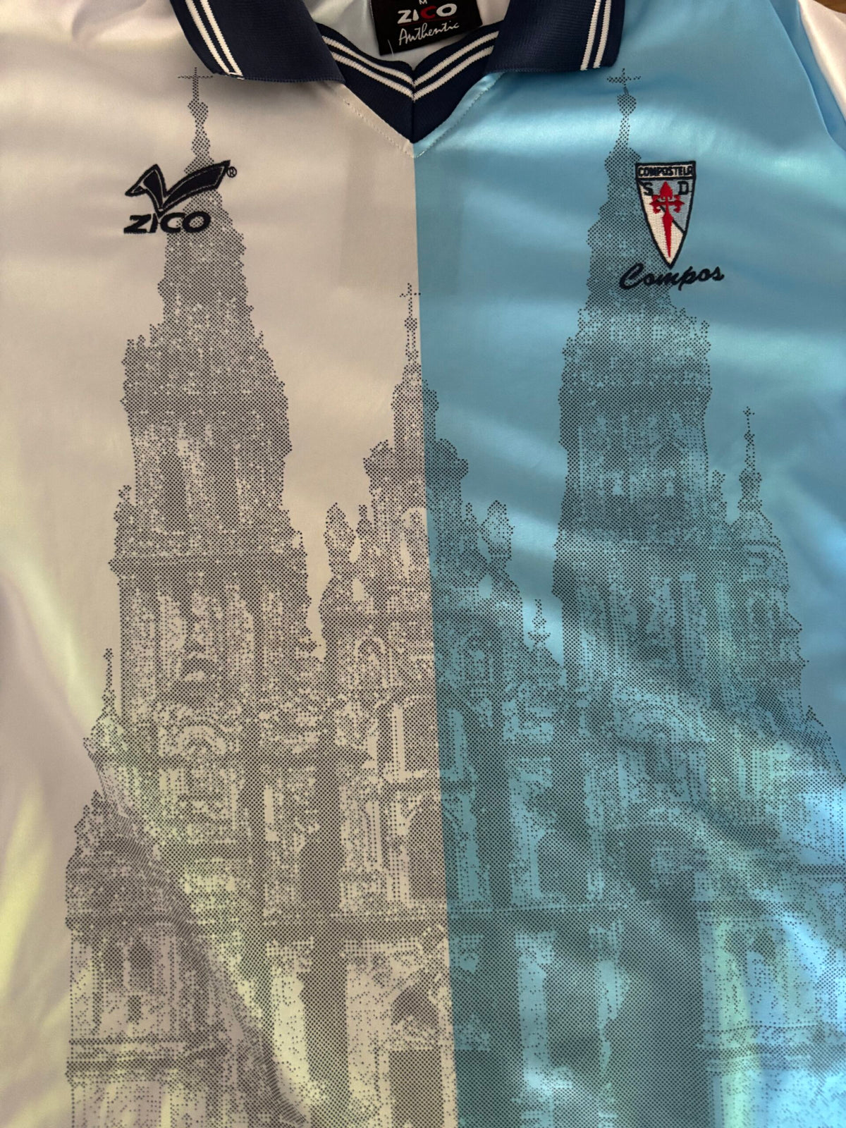 SD Compostela Thuisshirt 1999-2001 (M) (8/10)