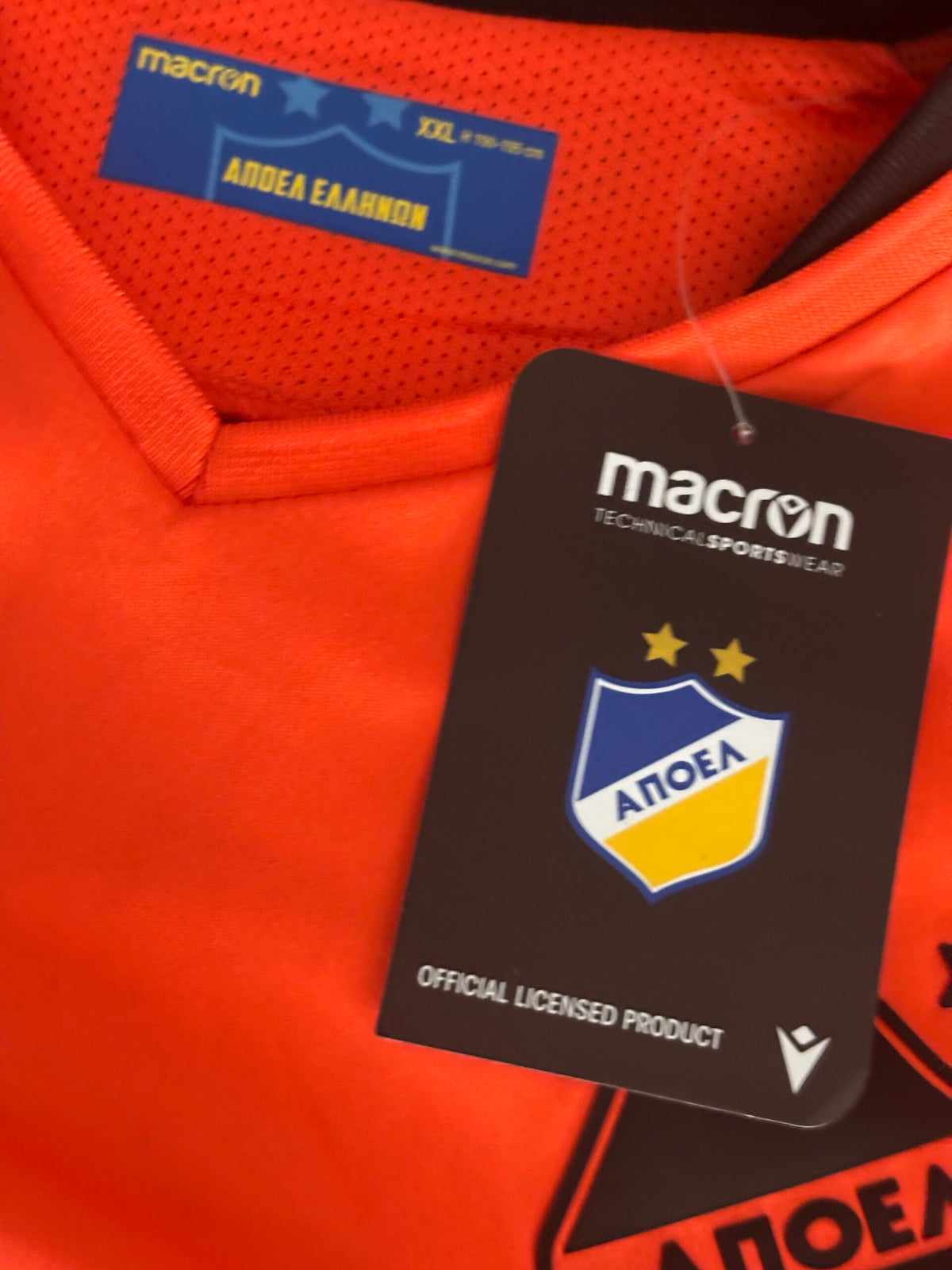APOEL Nicosia Uitshirt 2021-2022 (2XL) (9/10)
