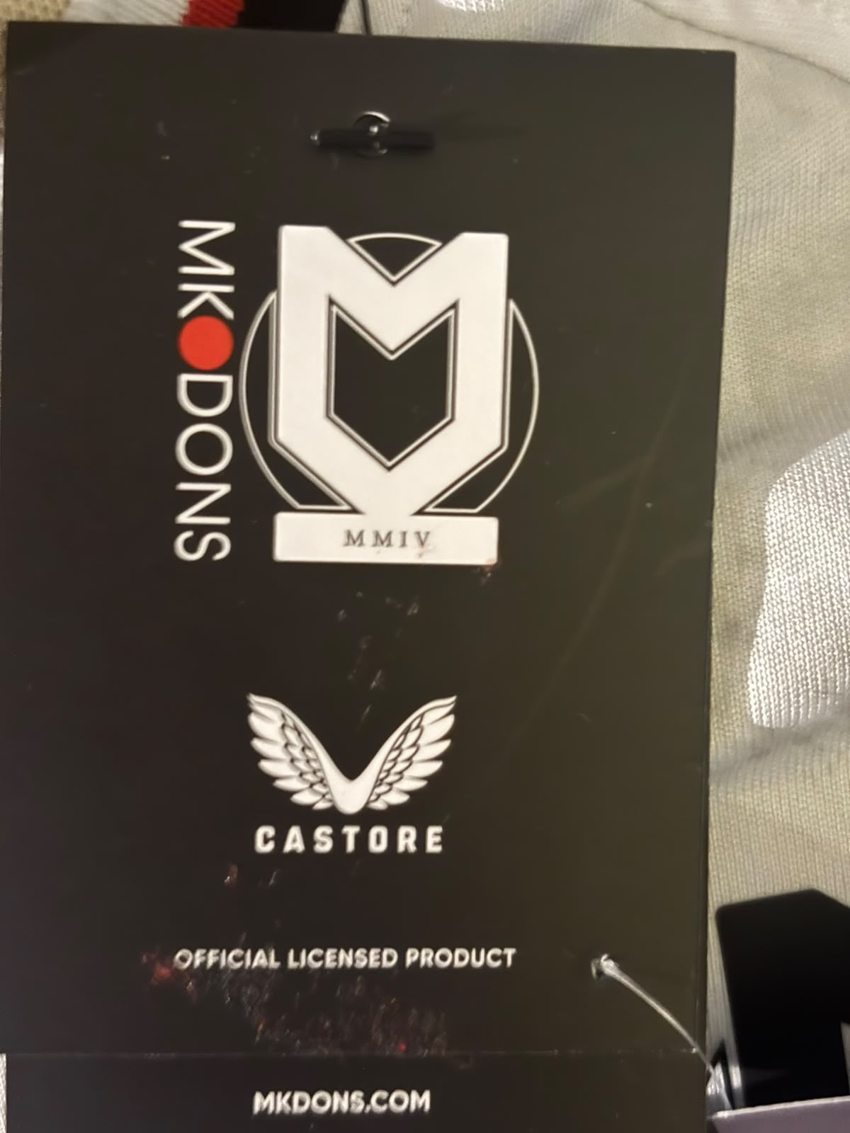 MK Dons Thuisshirt Vrouwenteam 2022-2023 BNWT (L) (10/10)