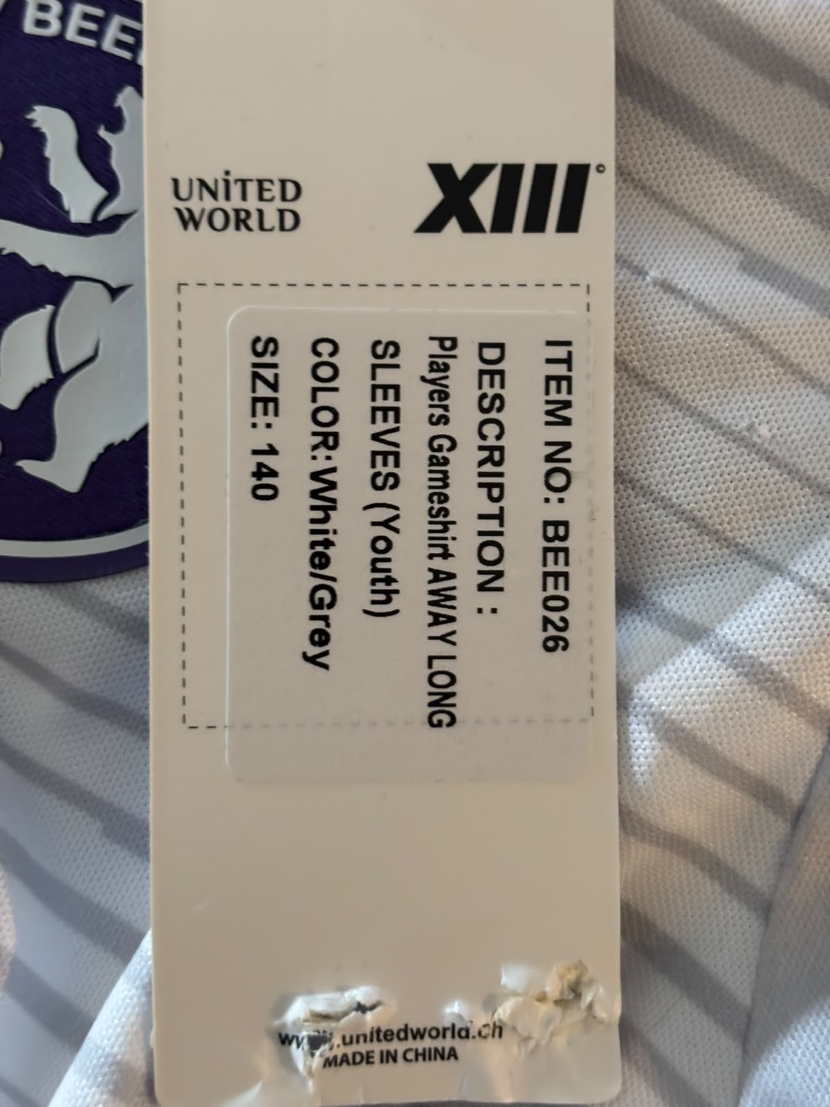 Beerschot Keepershirt 2023-2024 LS BNWT Kids (140) (10/10)