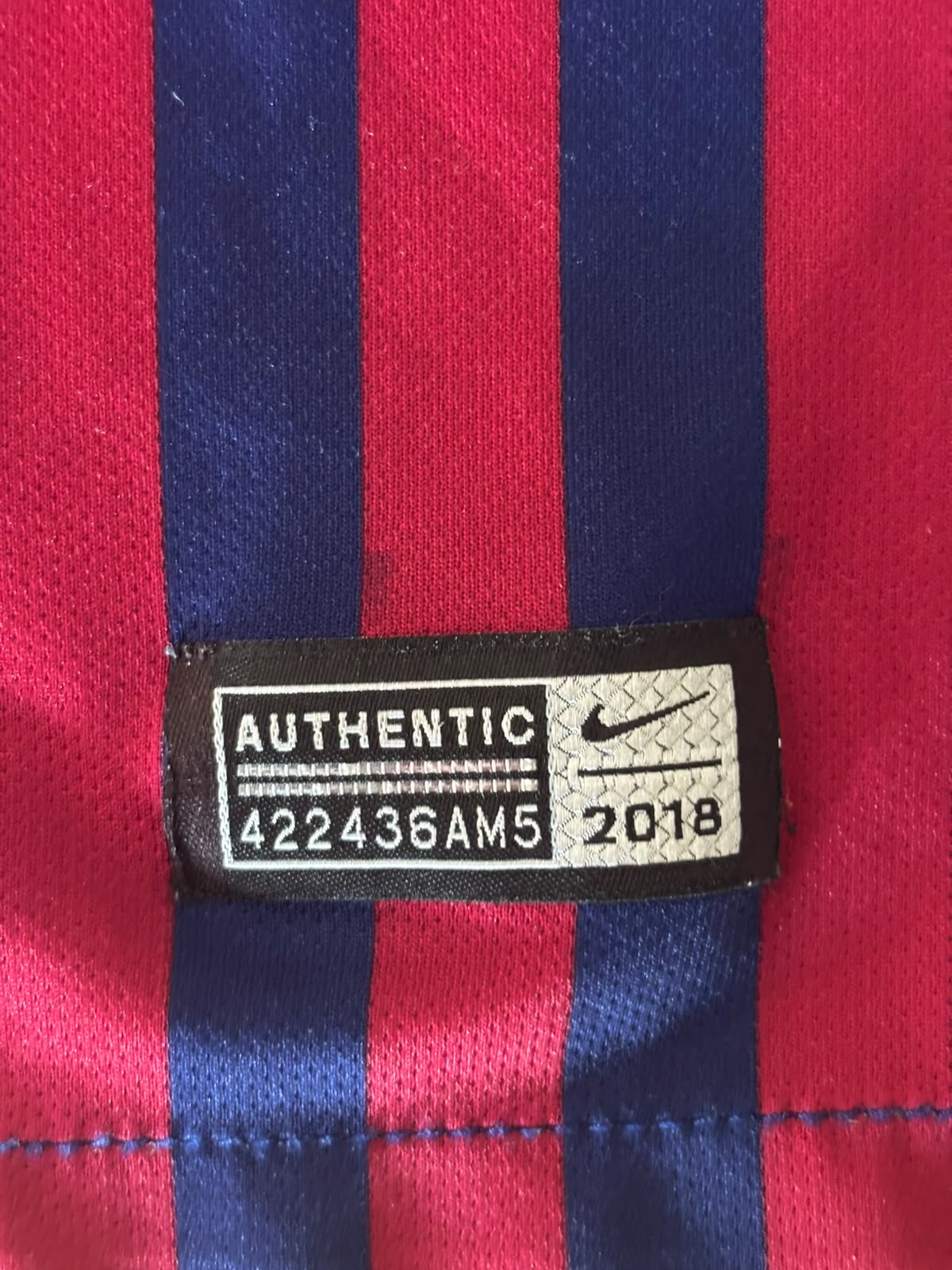 FC Barcelona Thuisshirt 2017-2018 #10 Messi Kids (152) (7/10)