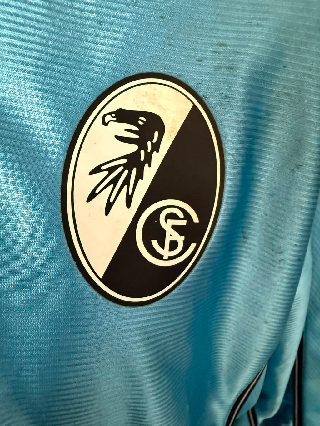 Matchworn SC Freiburg Keepershirt 2000-2001 #21 Schoppel (2XL) (7/10)