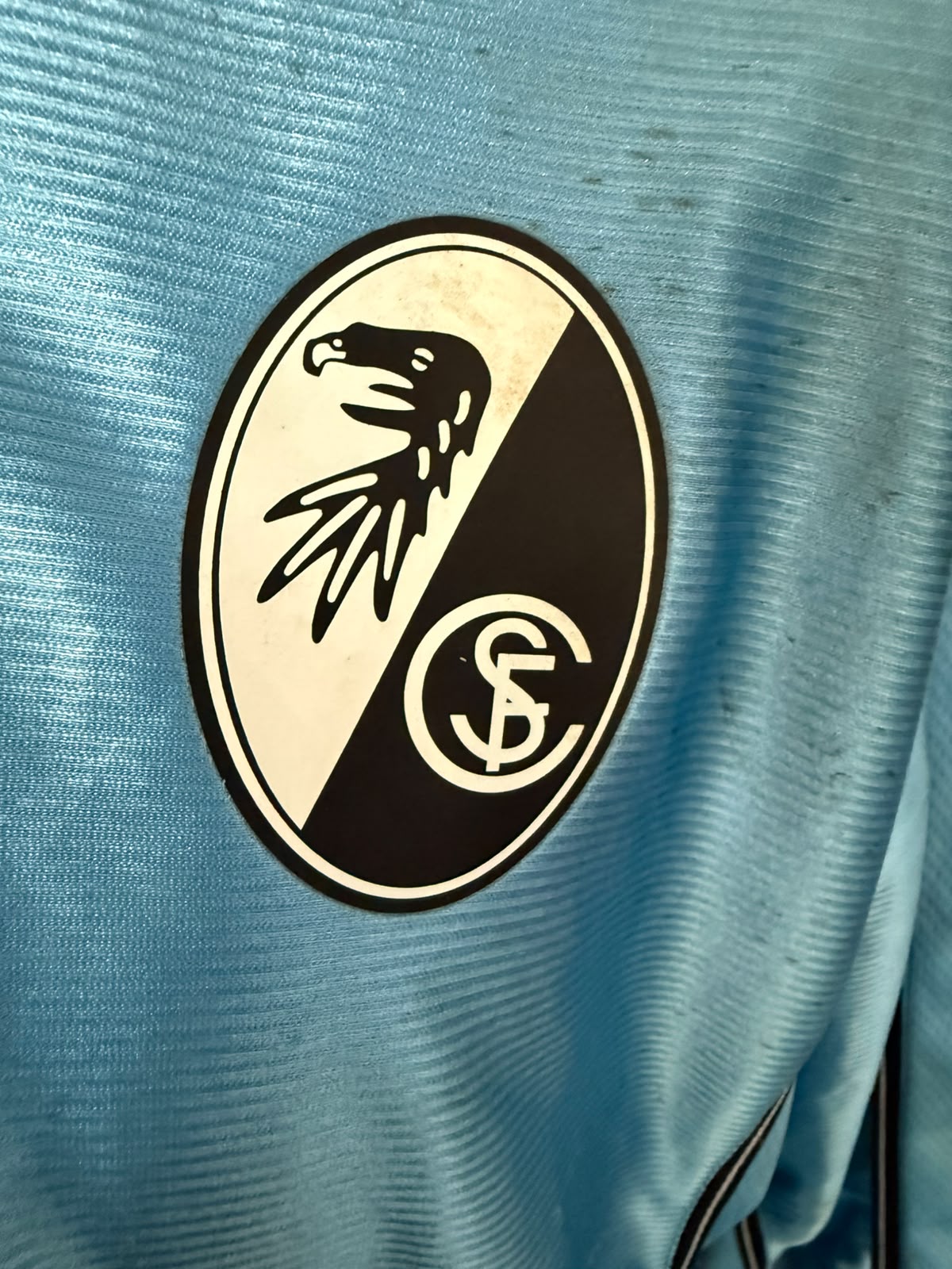 Matchworn SC Freiburg Keepershirt 2000-2001 #21 Schoppel (2XL) (7/10)