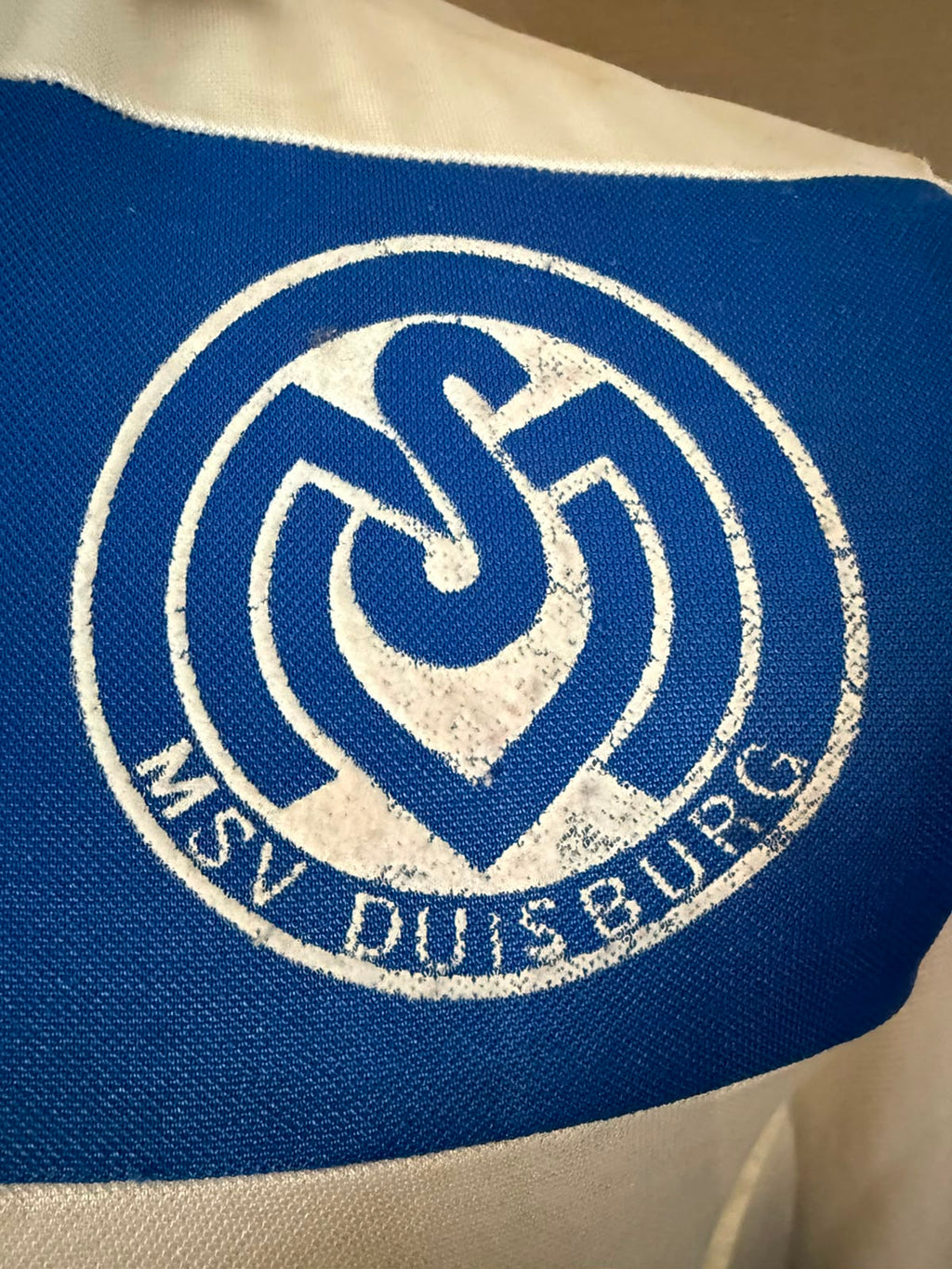 MSV Duisburg Thuisshirt 1990-1991 LS (S) (6/10)