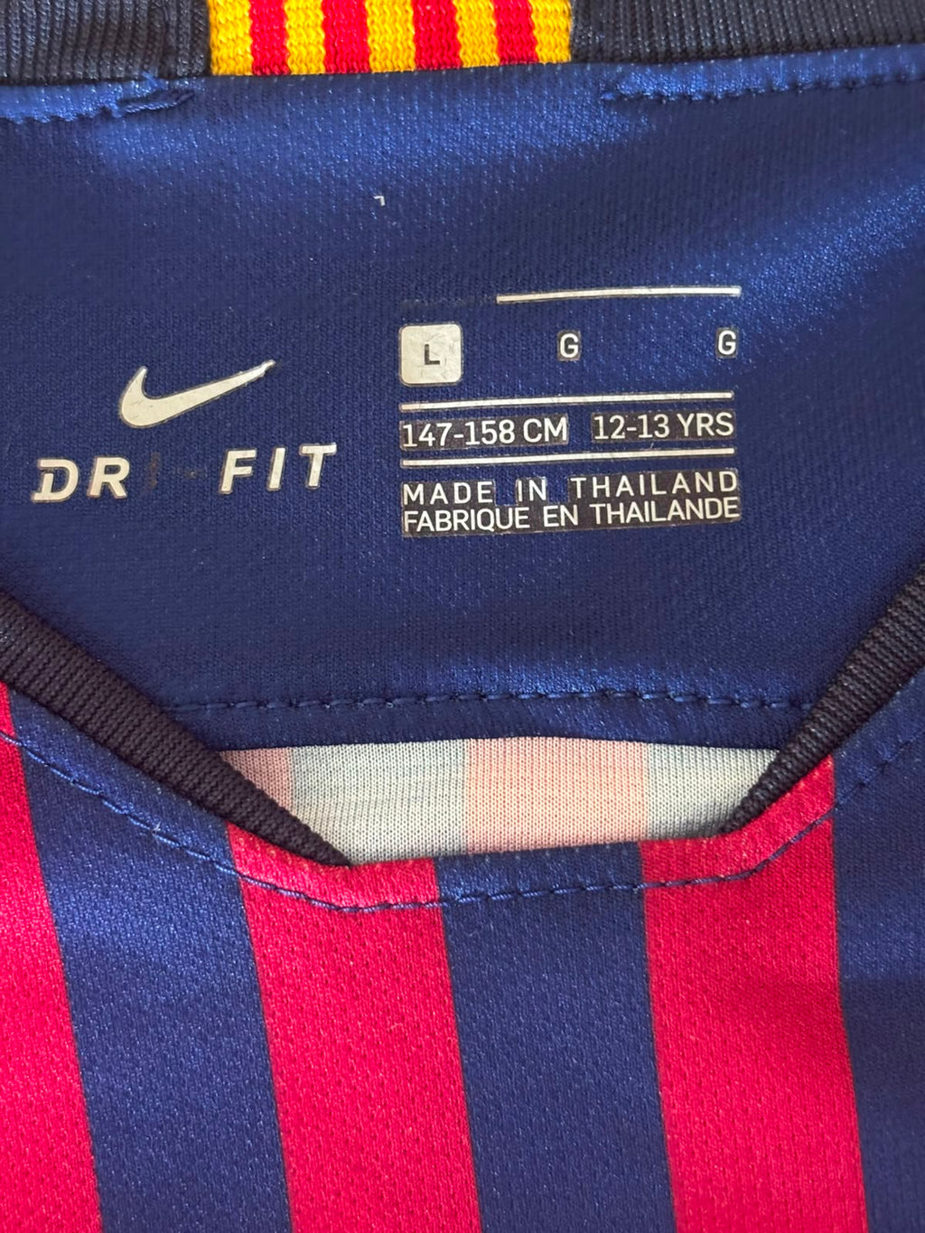 FC Barcelona Thuisshirt 2017-2018 #10 Messi Kids (152) (7/10)