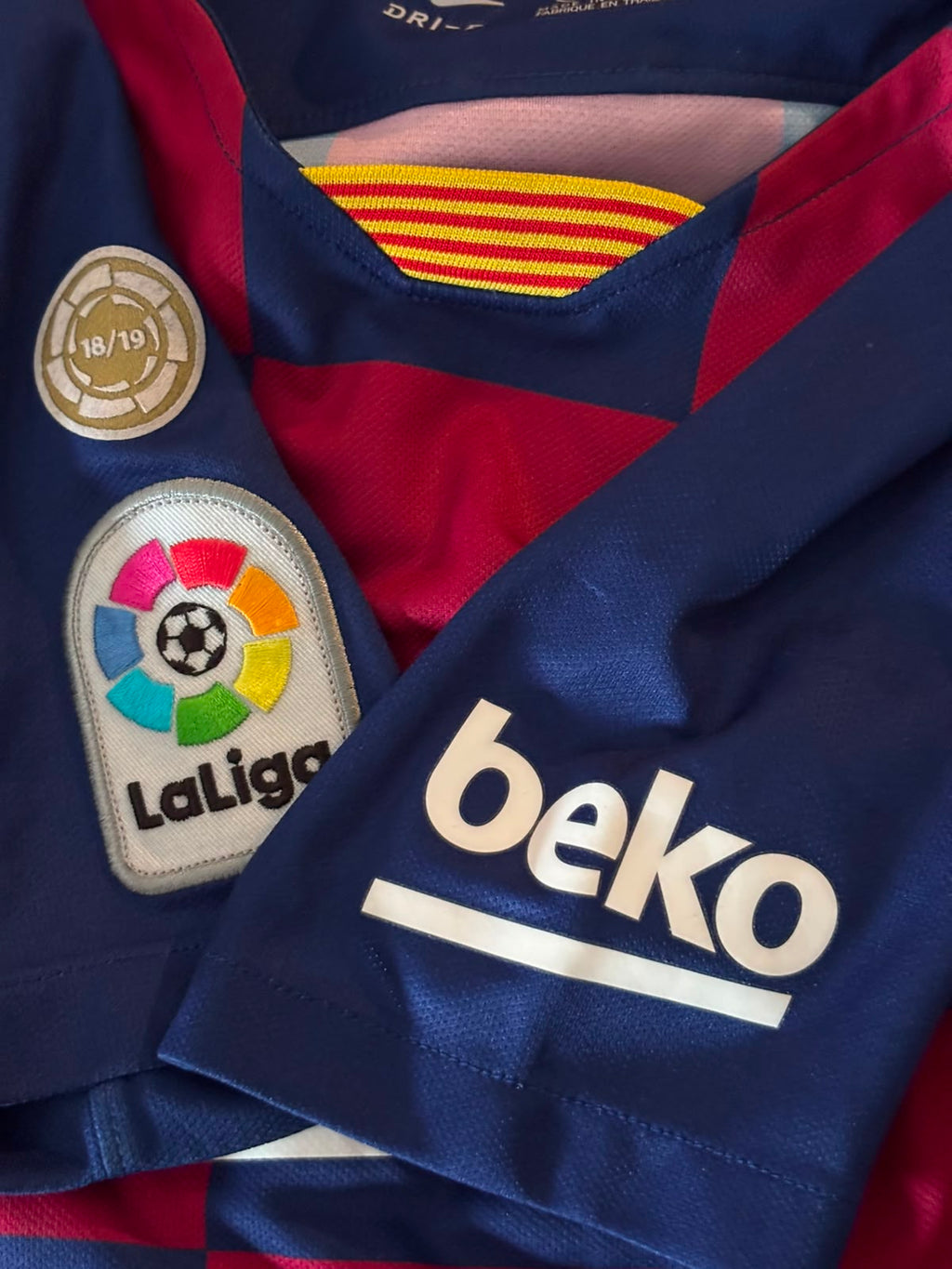 FC Barcelona Thuisshirt 2019-2020 #10 Messi Kids (152) (9/10)