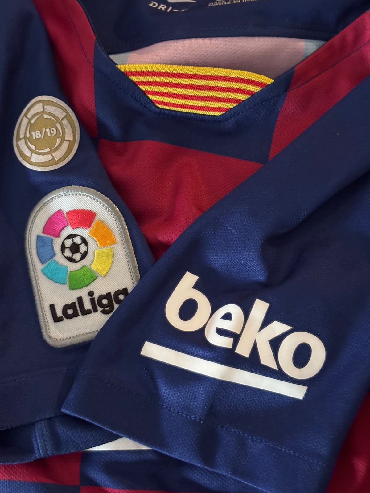 FC Barcelona Thuisshirt 2019-2020 #10 Messi Kids (152) (9/10)