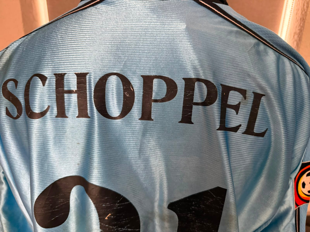 Matchworn SC Freiburg Keepershirt 2000-2001 #21 Schoppel (2XL) (7/10)