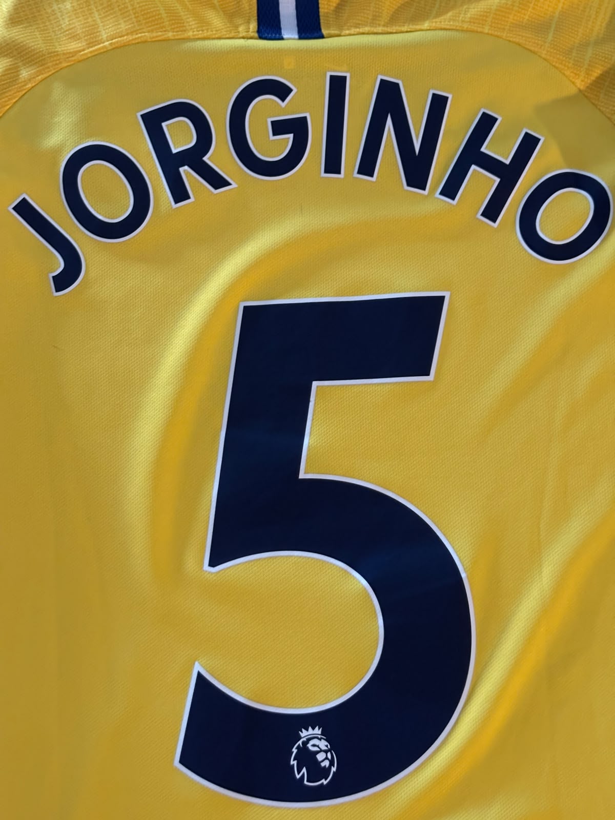 Chelsea Uitshirt 2018-2019 #5 Jorginho Kids (152) (8/10)