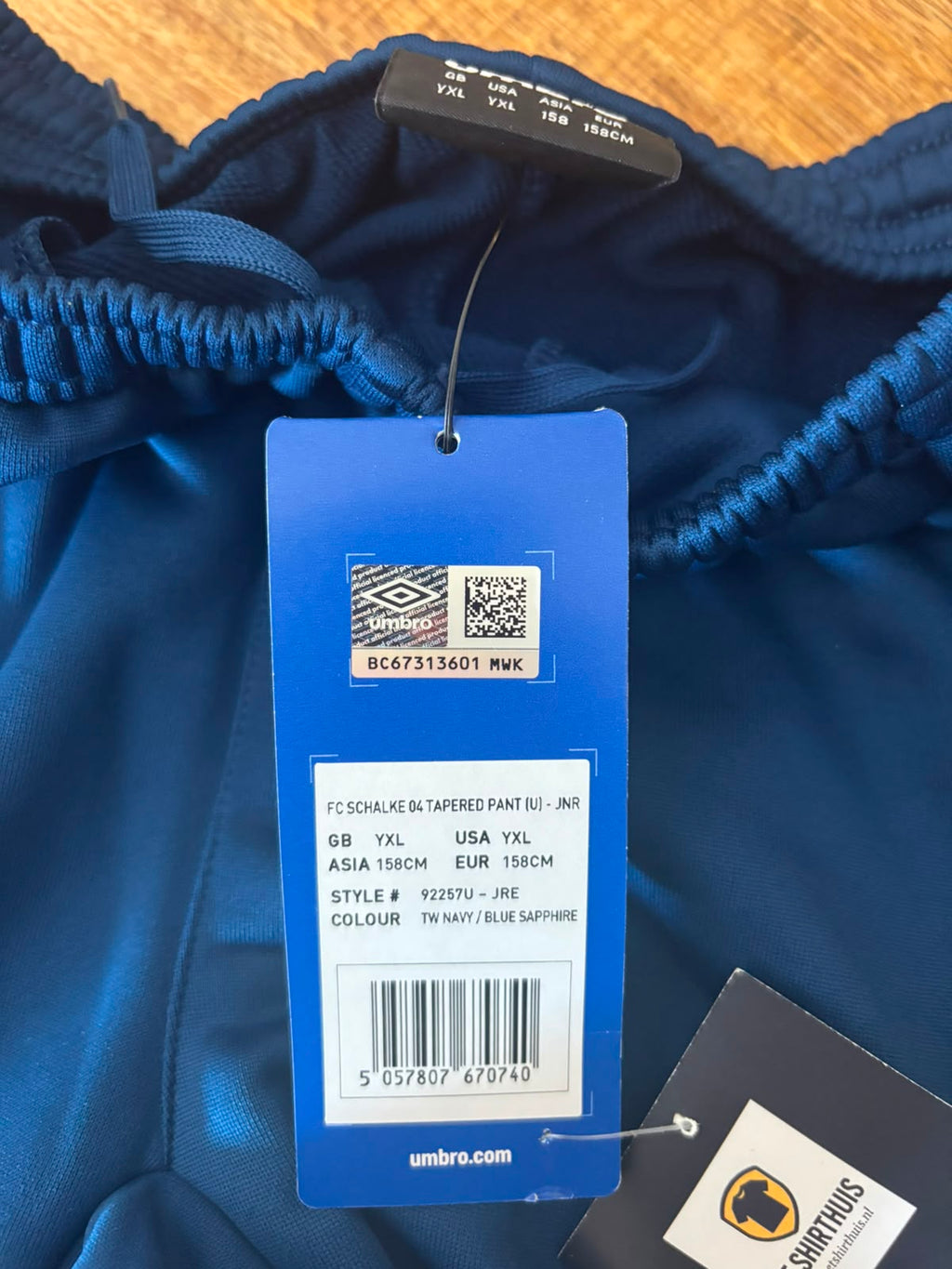 Schalke 04 Trainingsbroek BNWT Kids (158) (10/10)