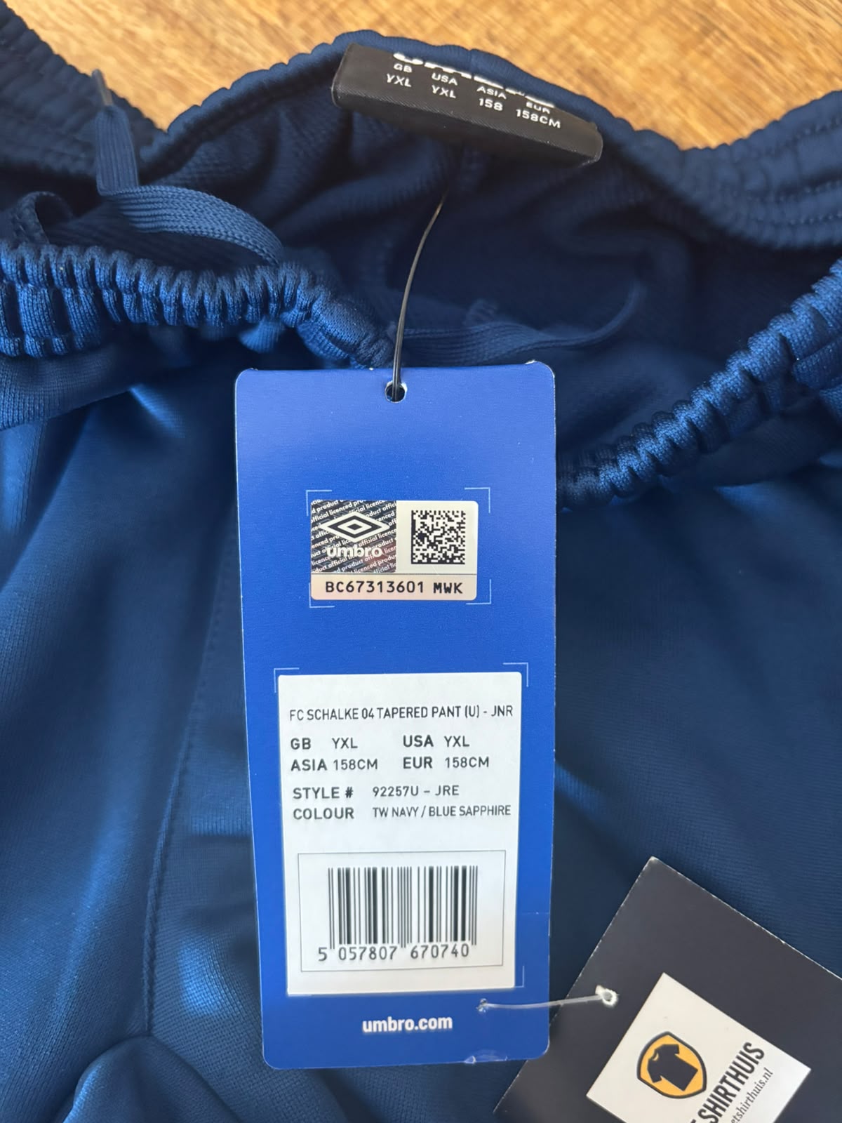 Schalke 04 Trainingsbroek BNWT Kids (158) (10/10)