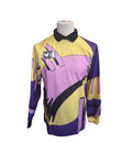 Uhlsport 90s Vintage Keepershirt Geel/Roze (L) (10/10)