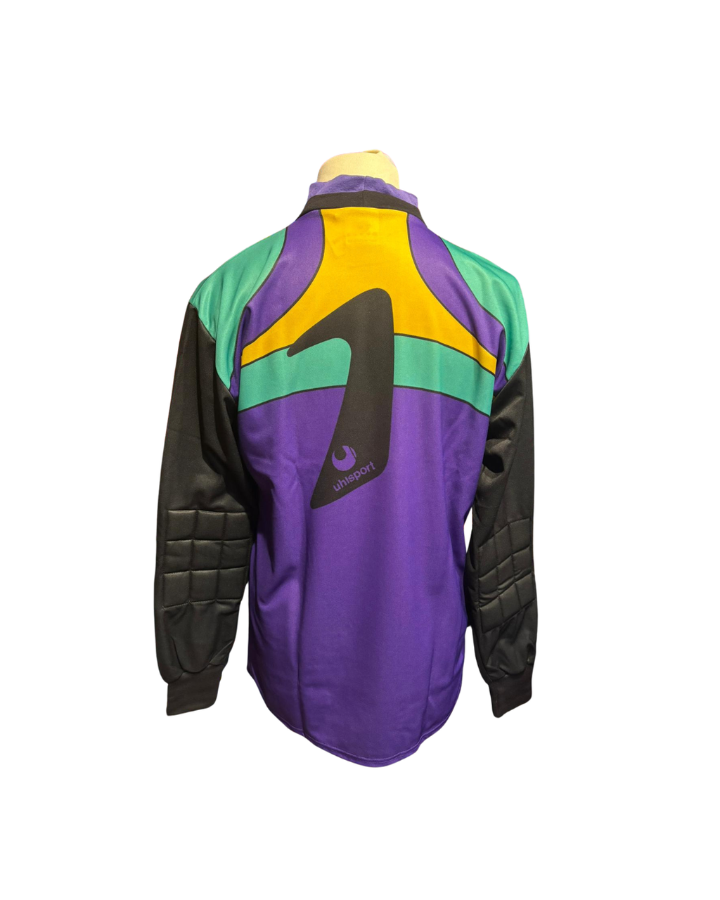 Uhlsport 90s Keepershirt Paars/Groen/Geel (L & XL) (10/10)