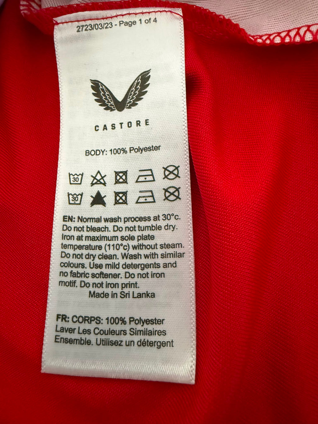Almeria Warming Up Shirt 2023-2024 (M) (9/10)